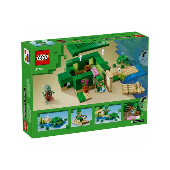 LEGO Minecraft 21254 A tengerparti teknősház