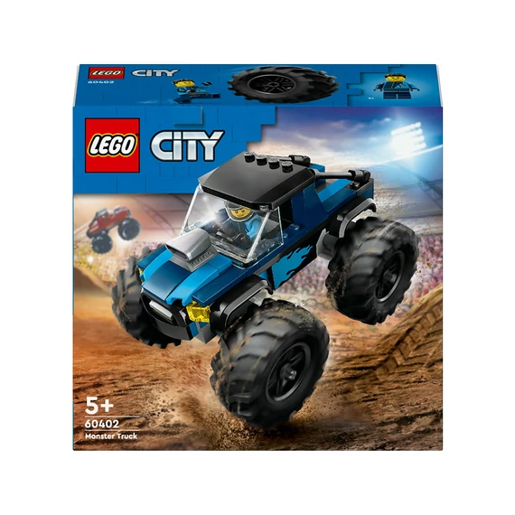 LEGO City Great Vehicles 60402 Kék monster truck