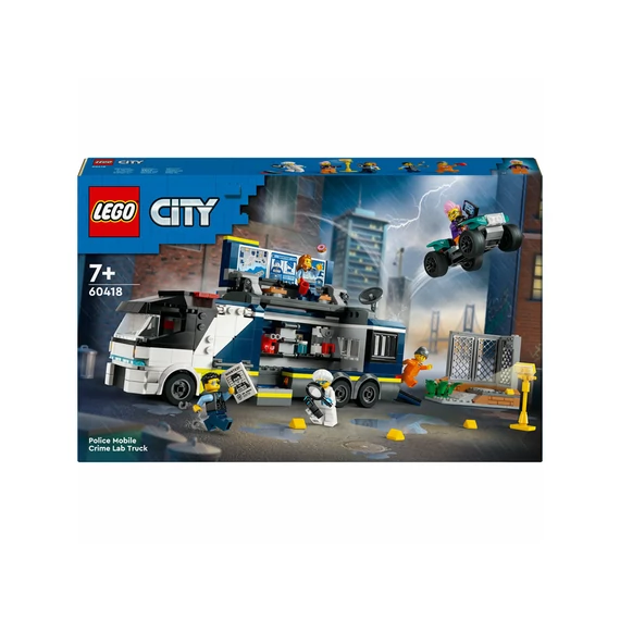 LEGO City Police 60418 Rendőrségi mozgó bűnügyi labor