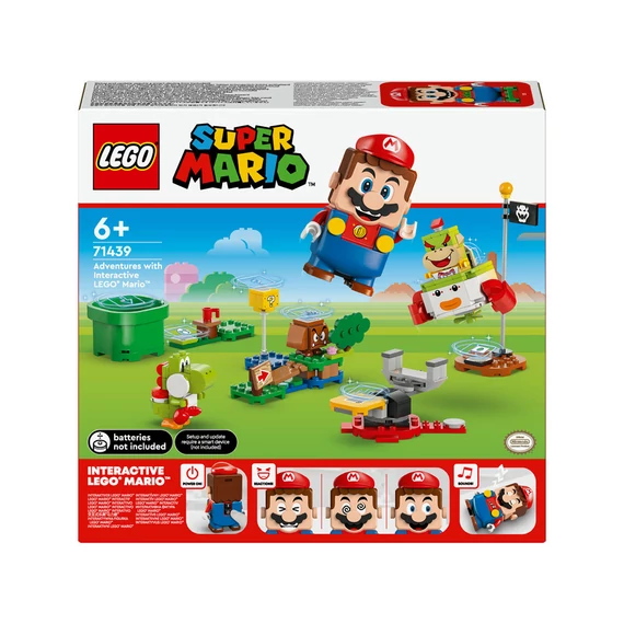 LEGO Super Mario 71439 Kalandok az interaktív LEGO Mario figurával