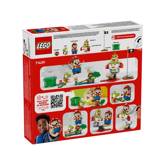 LEGO Super Mario 71439 Kalandok az interaktív LEGO Mario figurával