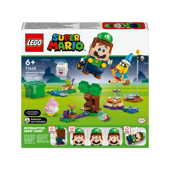 LEGO Super Mario 71440 Kalandok az interaktív LEGO Luigi figurával