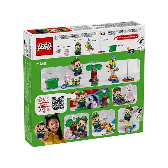 LEGO Super Mario 71440 Kalandok az interaktív LEGO Luigi figurával