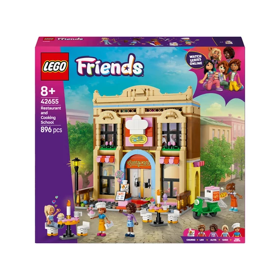 LEGO Friends 42655 Étterem és főzőiskola