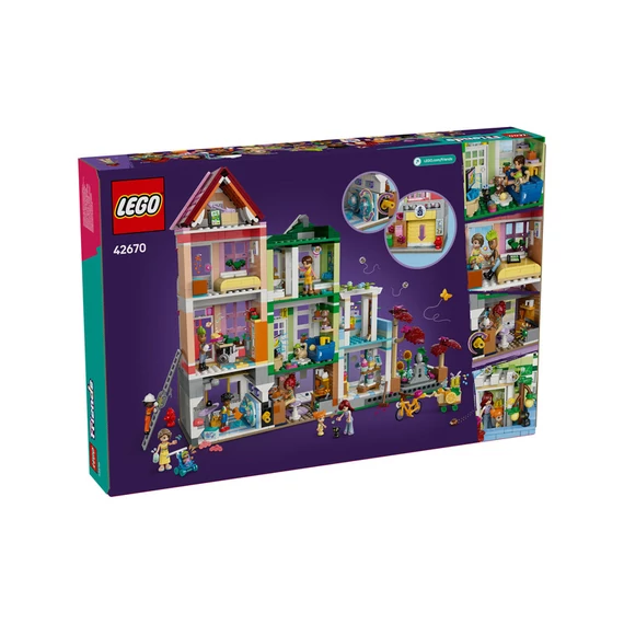 LEGO Friends 42670 Heartlake City lakások és üzletek