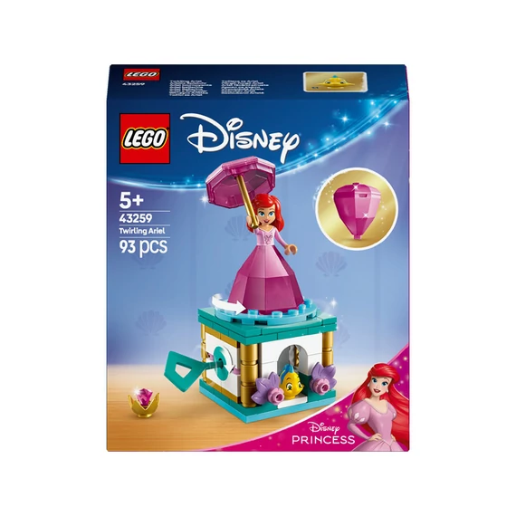LEGO Disney Princess 43259 Pörgő-forgó Ariel