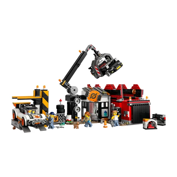 LEGO My City 60472 Roncstelep autókkal