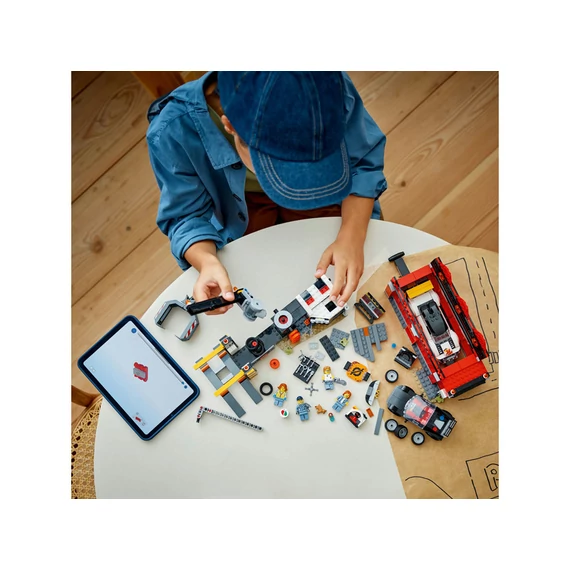 LEGO My City 60472 Roncstelep autókkal