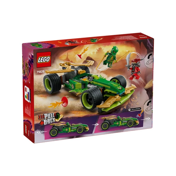 LEGO NINJAGO 71828 Lloyd hátrahúzhatós versenyautója
