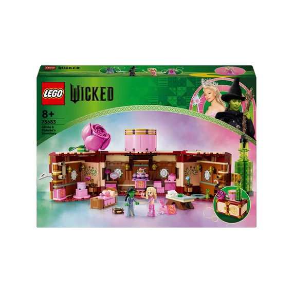 LEGO Wicked 75683 Glinda és Elphaba kollégiumi szobája