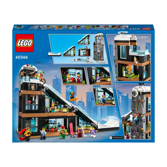 LEGO City 60366 Sí- és hegymászó központ