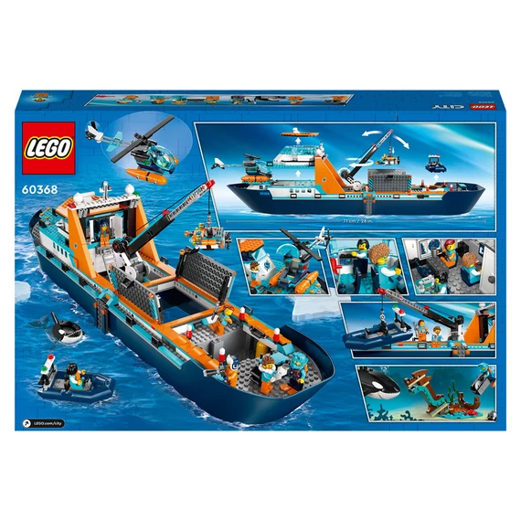 LEGO City 60368 Sarkkutató hajó
