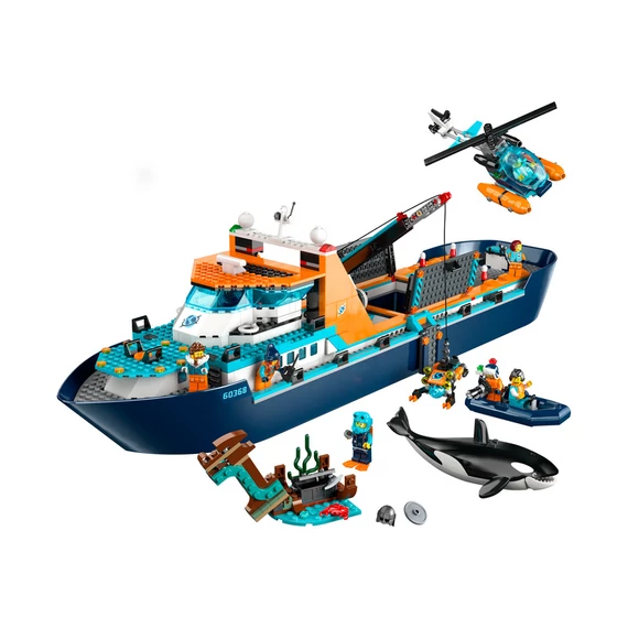 LEGO City 60368 Sarkkutató hajó