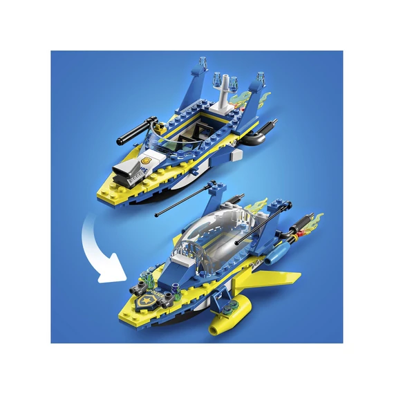 LEGO City Missions 60355 Vízirendőrség nyomozói küldetés