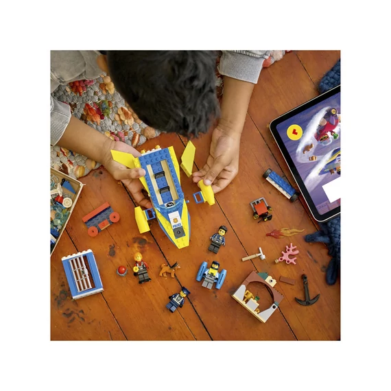 LEGO City Missions 60355 Vízirendőrség nyomozói küldetés