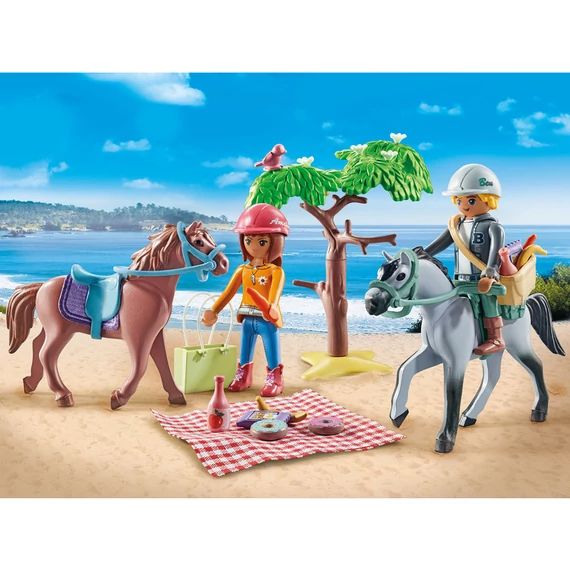 Playmobil: Tengerparti lovaglás Ameliával és Bennel
