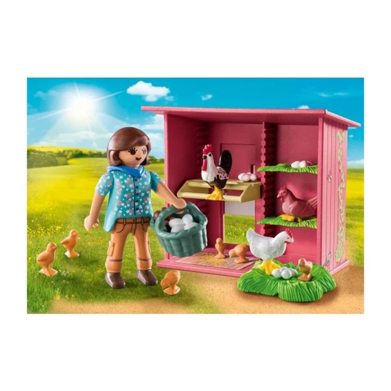 Playmobil: Tyúk csibékkel