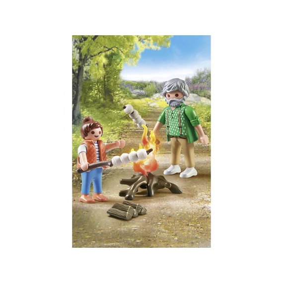 Playmobil: Tábortűz pillecukorral