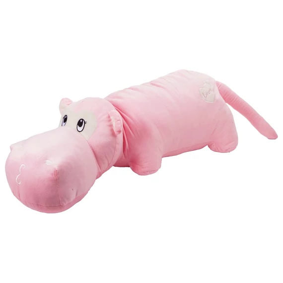 Víziló plüssfigura - 90 cm, többféle