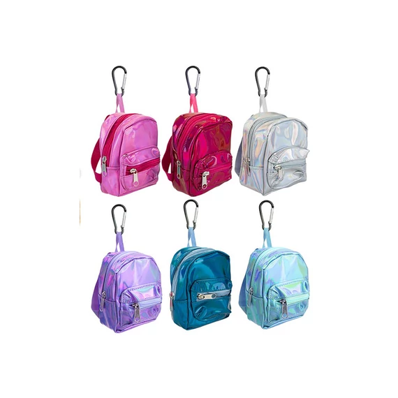 Meglepetés plüss figura mini hátizsákban, 11 cm