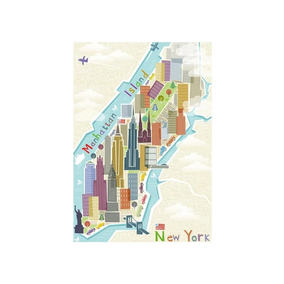 Ravensburger: Puzzle 99 db - New York