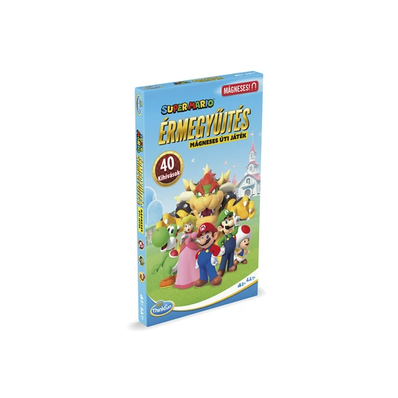 Super Mario - Érmegyűjtés, mágneses útijáték
