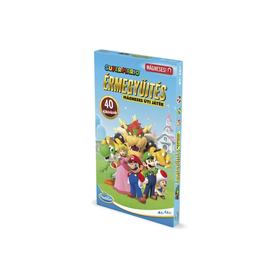 Super Mario - Érmegyűjtés, mágneses útijáték