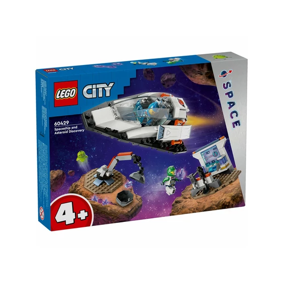 LEGO City Space 60429 Űrhajó és aszteroidák felfedezése