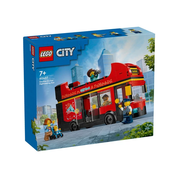 LEGO City 60407 Piros emeletes turistabusz