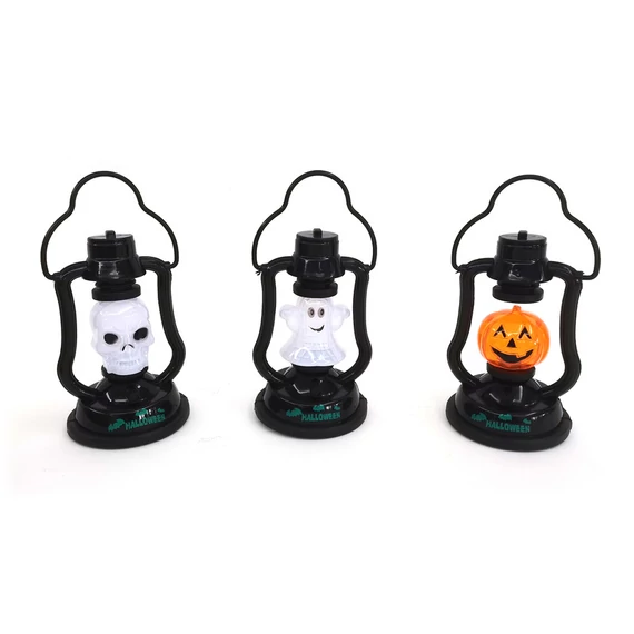 Halloween világító lámpás - többféle