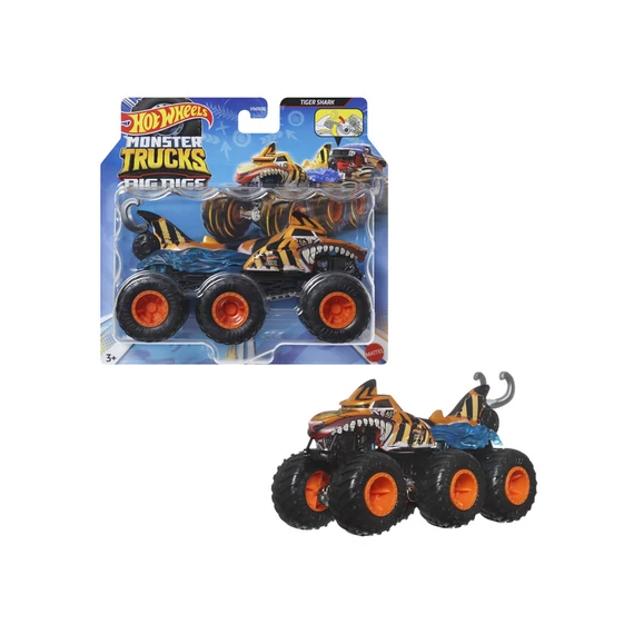 Hot wheels Monster Trucks hatkerekű szörnyjárgány - többféle