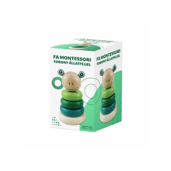 Fa montessori torony 13,5 cm