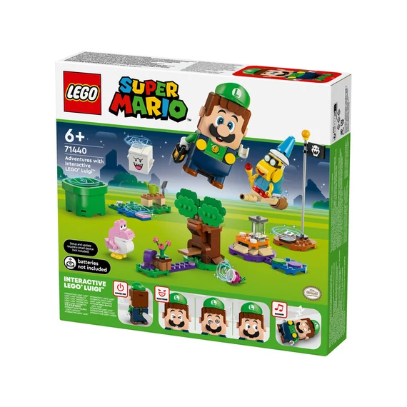 LEGO Super Mario 71440 Kalandok az interaktív LEGO Luigi figurával