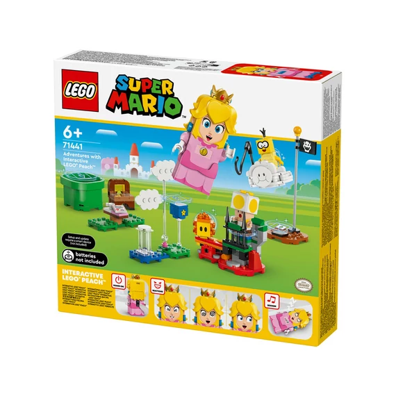 LEGO Super Mario 71441 Kalandok az interaktív LEGO Peach figurával
