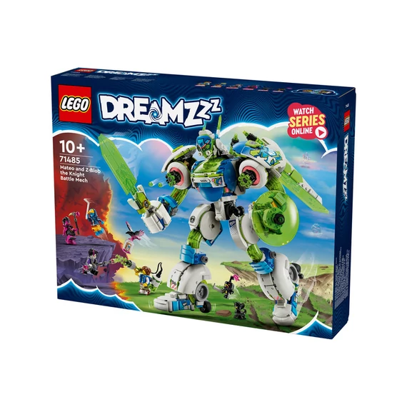 LEGO Dreamzzz 71485 Mateo és Z-Blob a harcirobot lovag
