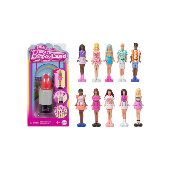 Mini BarbieLand meglepetés a rúzsban baba