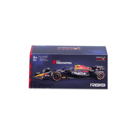Bburago 1:43 F1 Versenyautó - Red Bull RB19 - Max Verstappen