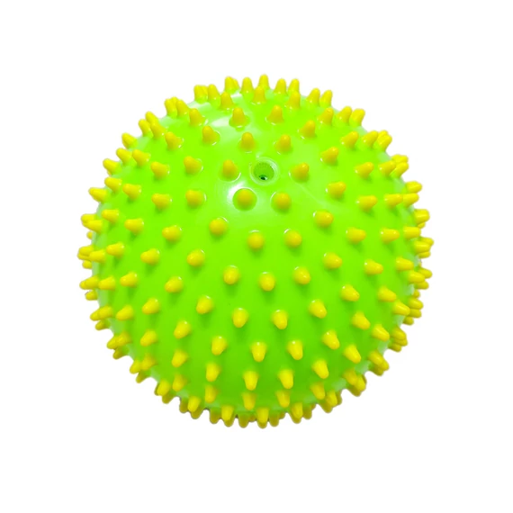 Műanyag masszázs labda 110g 15 cm többféle