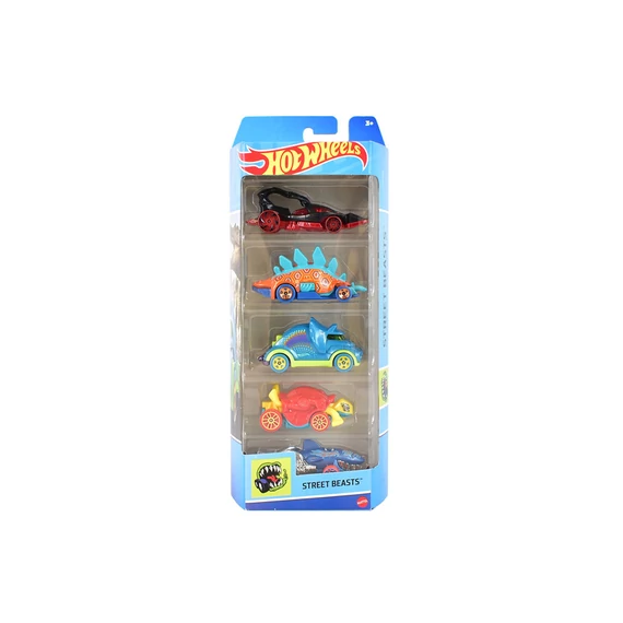 Hot wheels kisautó 5 darabos készlet - többféle