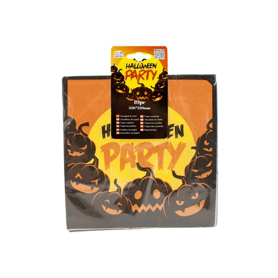 Halloween szalvéta 10 db 33cm