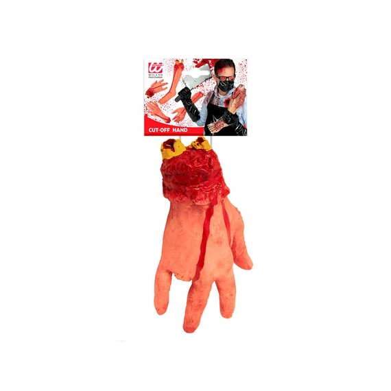 Halloween levágott kéz dekoráció
