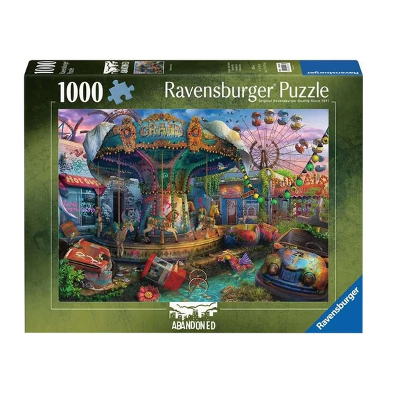 Puzzle 1000 db - Elhagyatott vidámpark