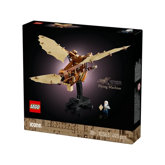 LEGO Icons 10363 Leonardo da Vinci repülő szerkezete