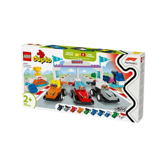 LEGO DUPLO Town 10445 F1 versenyautók és pilóták