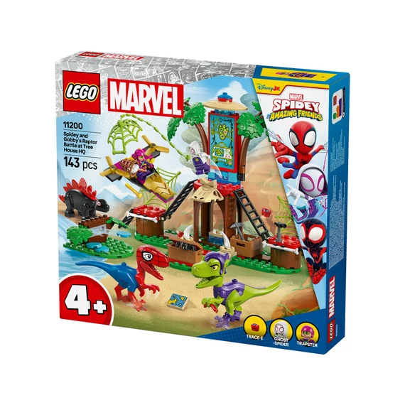 LEGO Spidey 11200 Pókember és Gobby raptorcsatája a lombház főhadiszálláson