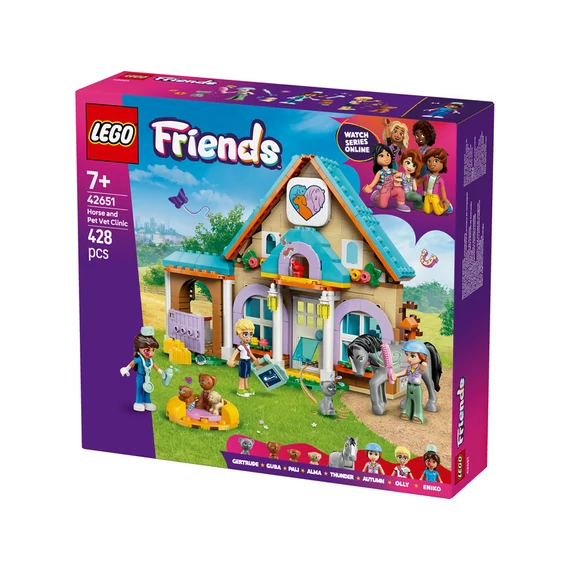 LEGO Friends 42651 Ló- és állatkórház