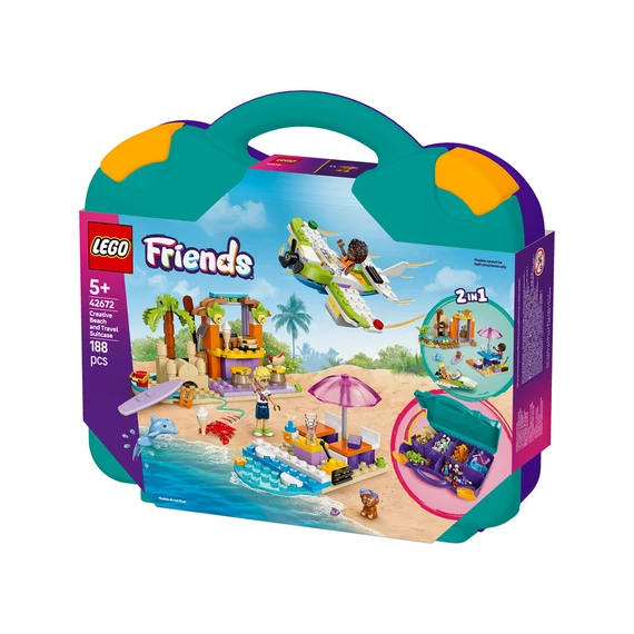 LEGO Friends 42672 Kreatív tengerparti bőrönd