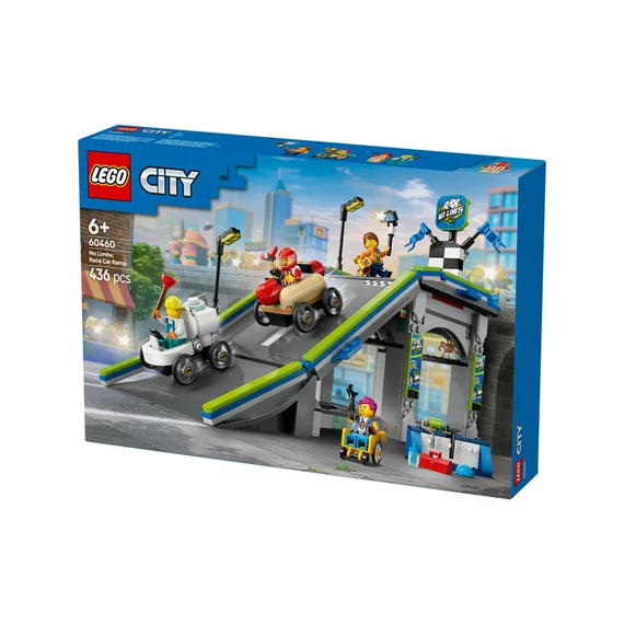 LEGO City Great Vehicles 60460 Határok nélkül: versenypálya rámpákkal