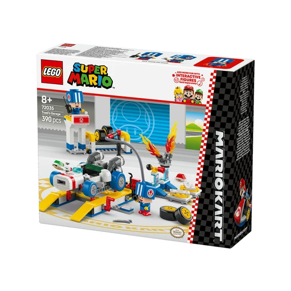 LEGO Super Mario 72035 Mario Kart – Toad garázsa