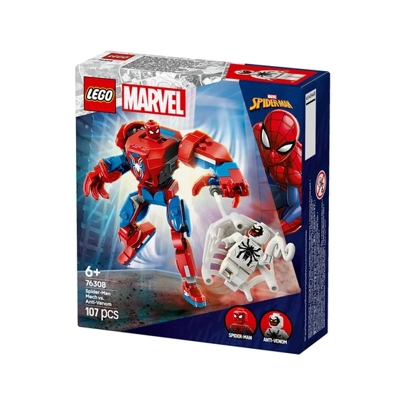 LEGO Super Heroes Marvel 76308 Pókember robot vs. Anti-Venom